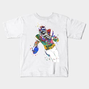 American Football Player Kids T-Shirt